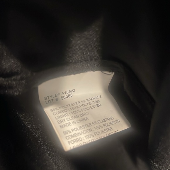 Betsy & Adam Cutout Illusion Maxi Gown Black - Picture 8 of 9